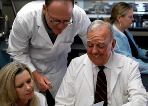 The Team at Work: Cynthia, Frank, and Dr. Jacobs